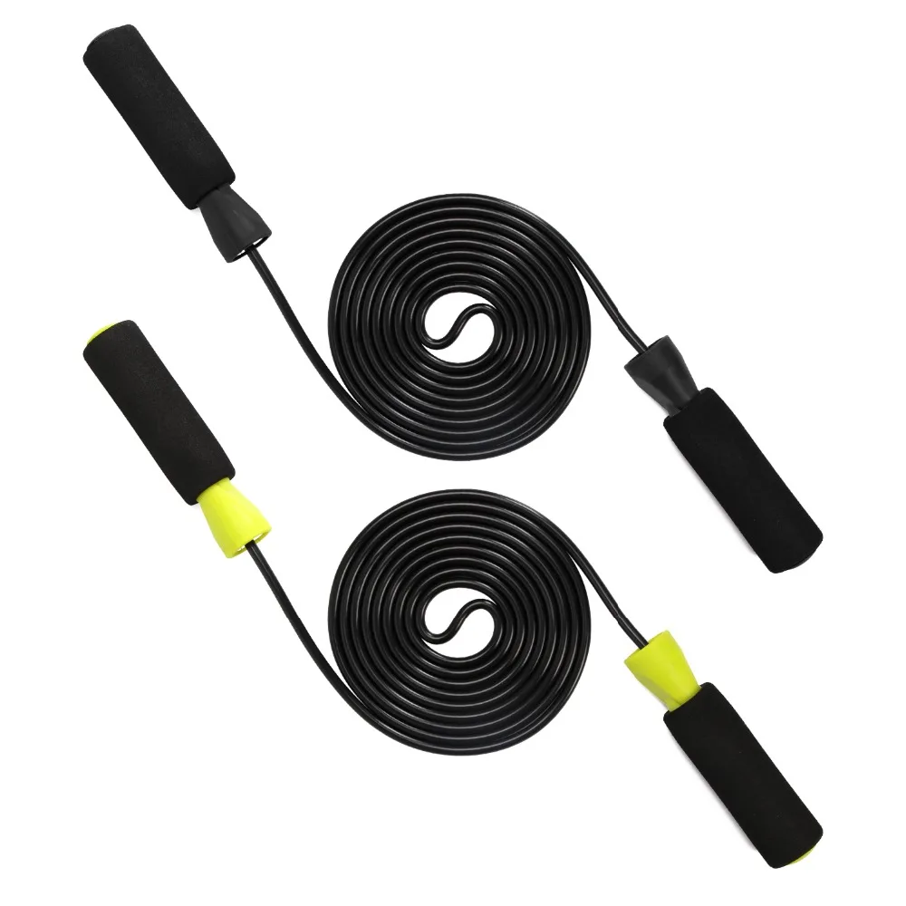 

Forcefree+ Ball Bearing Speed Skipping Jump Rope Anti-slip Foam Handle Body Building Exercise Gym Training Fitness Equipment