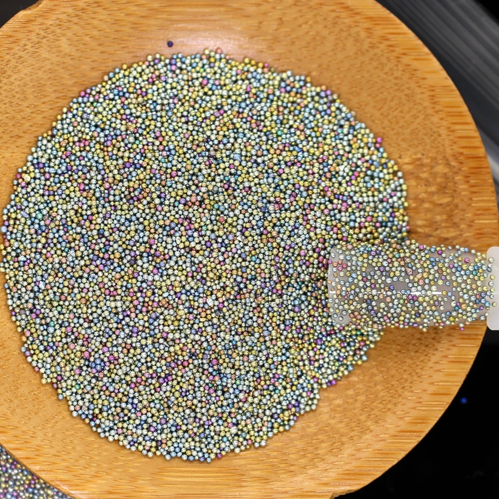 

3D микро Хрустальные стеклянные бусины для украшения ногтей 8 г микро Пикси Русалка лак для ногтей инструменты для украшения