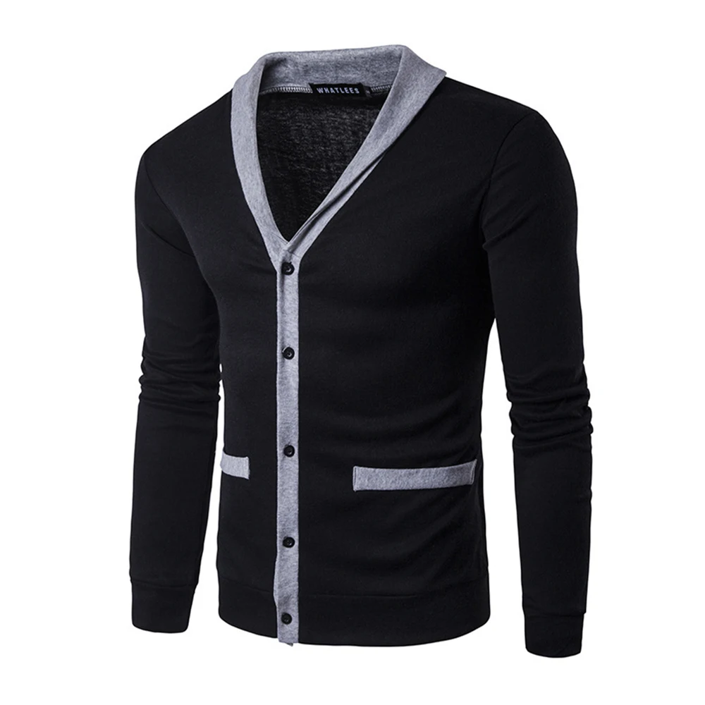 2019 Autumn Pullover Slim Fit Thin Mens Knitted Sweaters Male Long Sleeve Fashion Men Clothing Knitted Sweaters Pullover