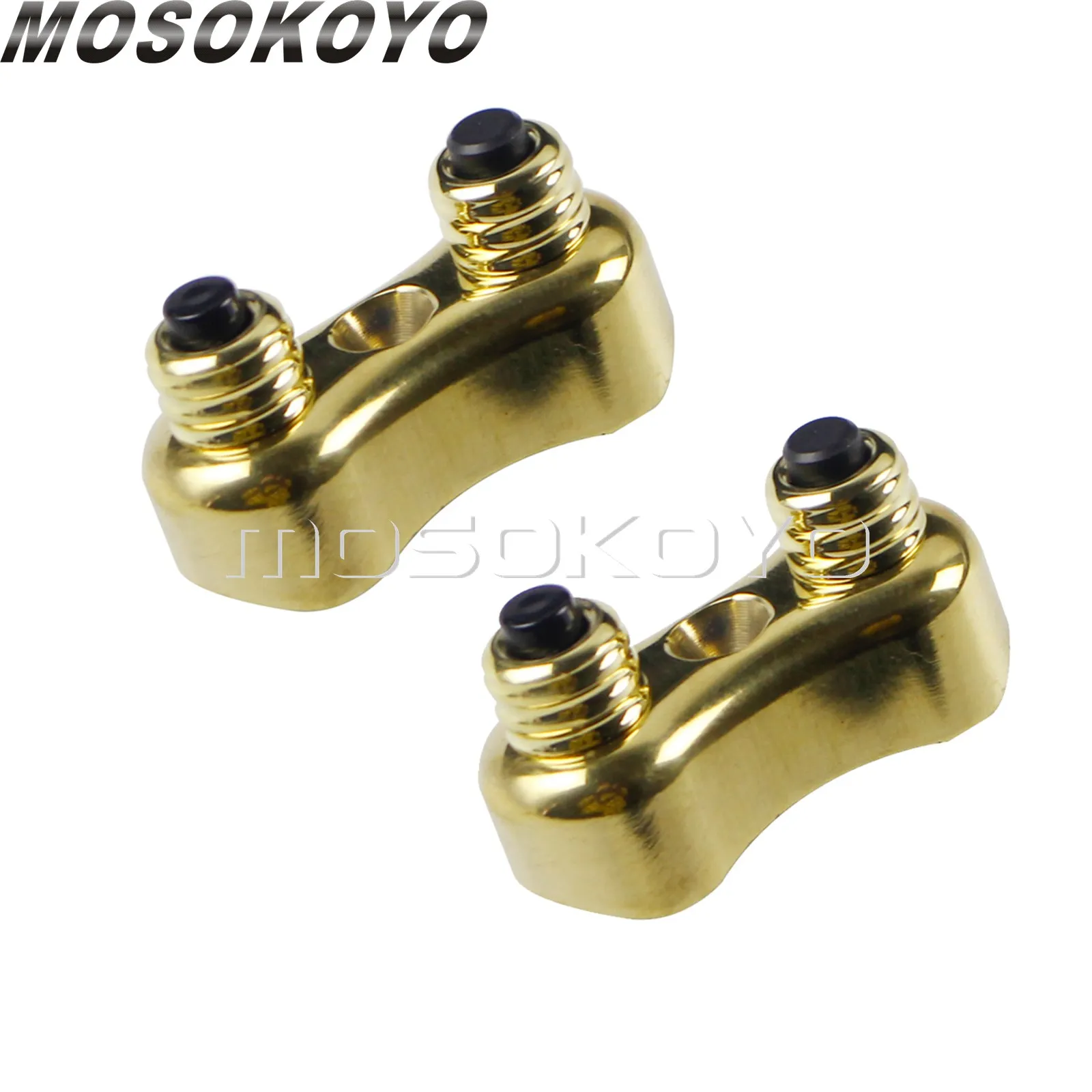 

Retro Cafe Racer Dual Mini Handlebar Switch Button 22mm/25mm On/Off Push Button Block for Harley Chopper Yamaha Honda CB XS CL