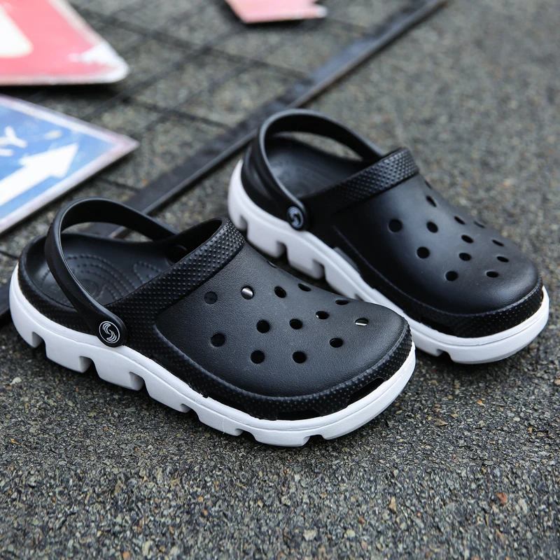 Women Water Sandals Summer Slipper Lightweight Croc Beach Casual Flat ...