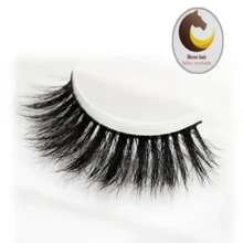 Топ 1 пар природных Накладные ресницы расширение толщиной ресниц Красота Макияж конского волоса ресниц cilios posticos натуральный maquiagem