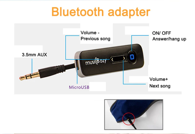 Беспроводной Bluetooth наушники маска для сна держатель телефона мягкие наушники для сна Наушники прослушивание музыки ответ на телефон