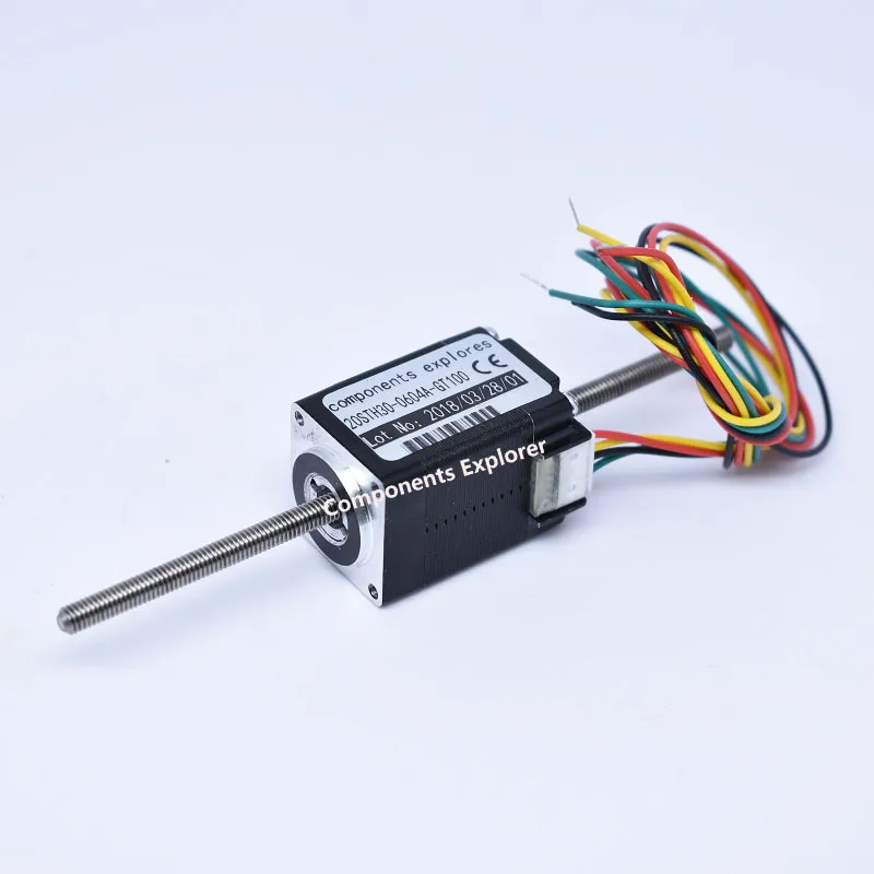 Непленные шаговые двигатели Nema8 20STH30 0604A GT100 длина 100 мм|Шаговый двигатель| |