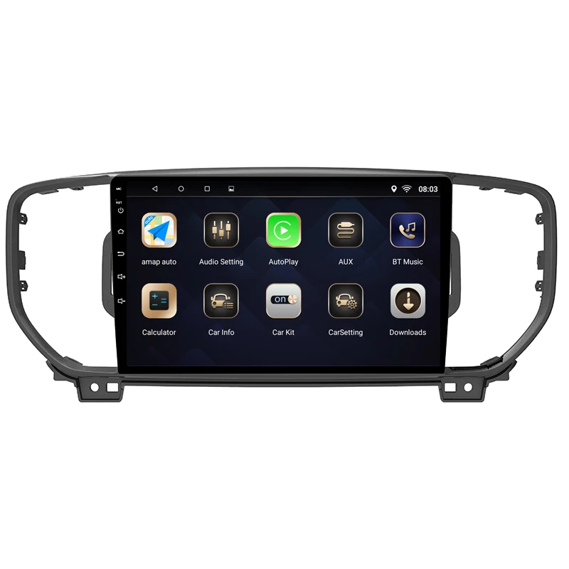 Flash Deal Android 7.1 Car Navigation Stereo,10.1" 2G/16G Car Entertainment Radio,WiFi Mirror Link for KIA KX5 2016-2018 1