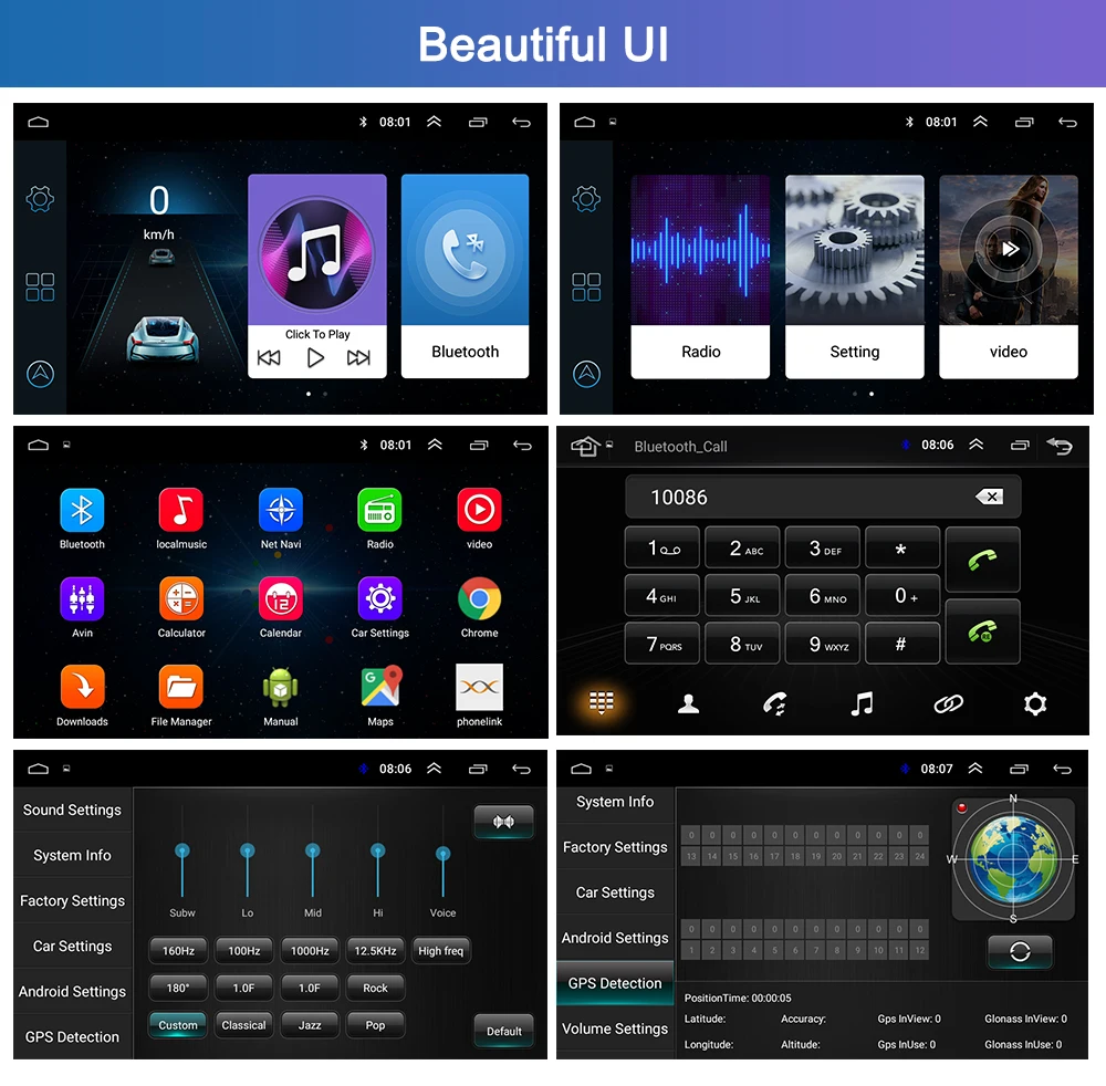 Flash Deal Navivox Android 8.1 2 Din Car DVD GPS Multimedia Player For Hyundai Creta IX25 Car DVD Navigation Radio Video Audio Car Player 1