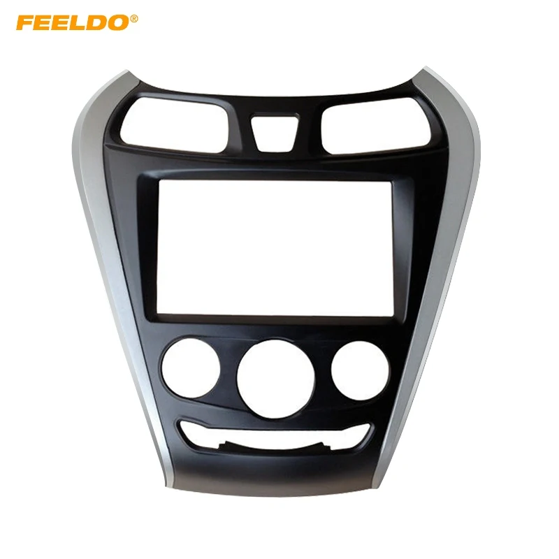 Автомобильная рама FEELDO 2Din для DVD радио Hyundai EON 2011 + комплект установки отделки