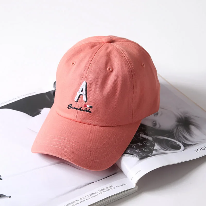 

2019 Embroidery Letter A Men's Baseball Cap Women Snapbacks Caps Women's Rapper Hip Hop Hats Bone Cotton Casual gorras hombre