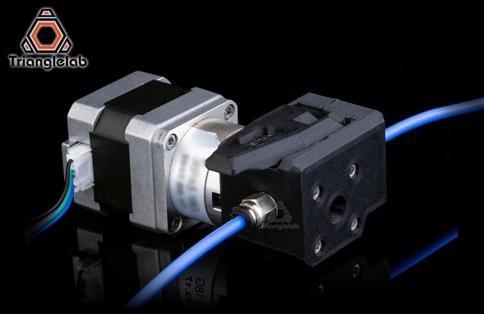 Trianglelab 2,85 мм/3,0 мм 1,75 мм SV QR экструдер материал ПЭТГ двойной привод экструдер для um2 ENDER3 CR10 3d принтера