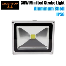 8xlot светодиодный звук Управление 30 Вт Strobe Light KTV миниый проблесковый свет с подвесной кронштейн Водонепроницаемый IP65 для дискотека