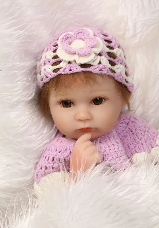 Ручной работы силикона Reborn Baby Doll игрушка Обувь для девочек принцесса подарки на день рождения играть дома перед сном игрушки Моделирование