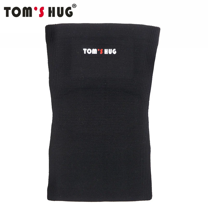 1 шт. спортивный наколенник для поддержки колена бренд Tom's Hug наколенники для предотвращения артрита травм высокие эластичные наколенники сохраняют тепло черный