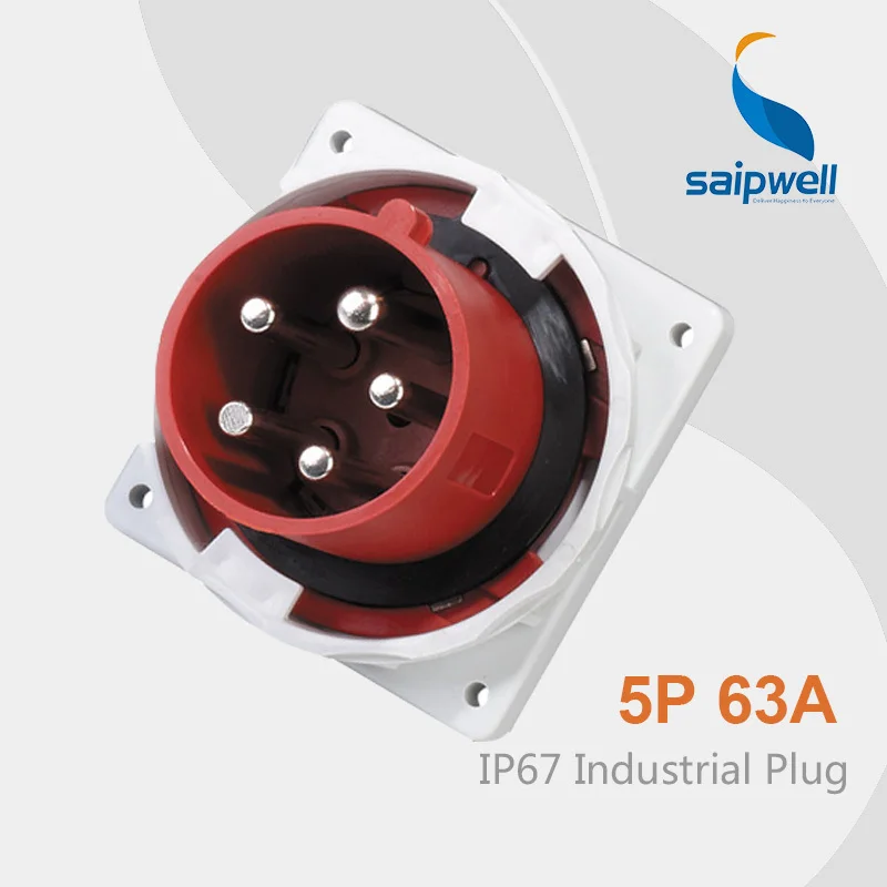 

Saipwell Electrical Plug Connectors International Power Plug Industrial Plug 440v ip67 SP-3658 High Quality