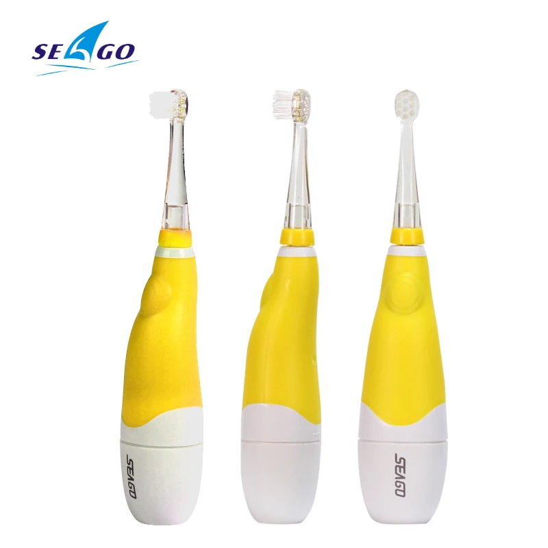 Зубная щетка SEAGO Baby Sonic (6 месяцев +) светодиодная Водонепроницаемая электрическая