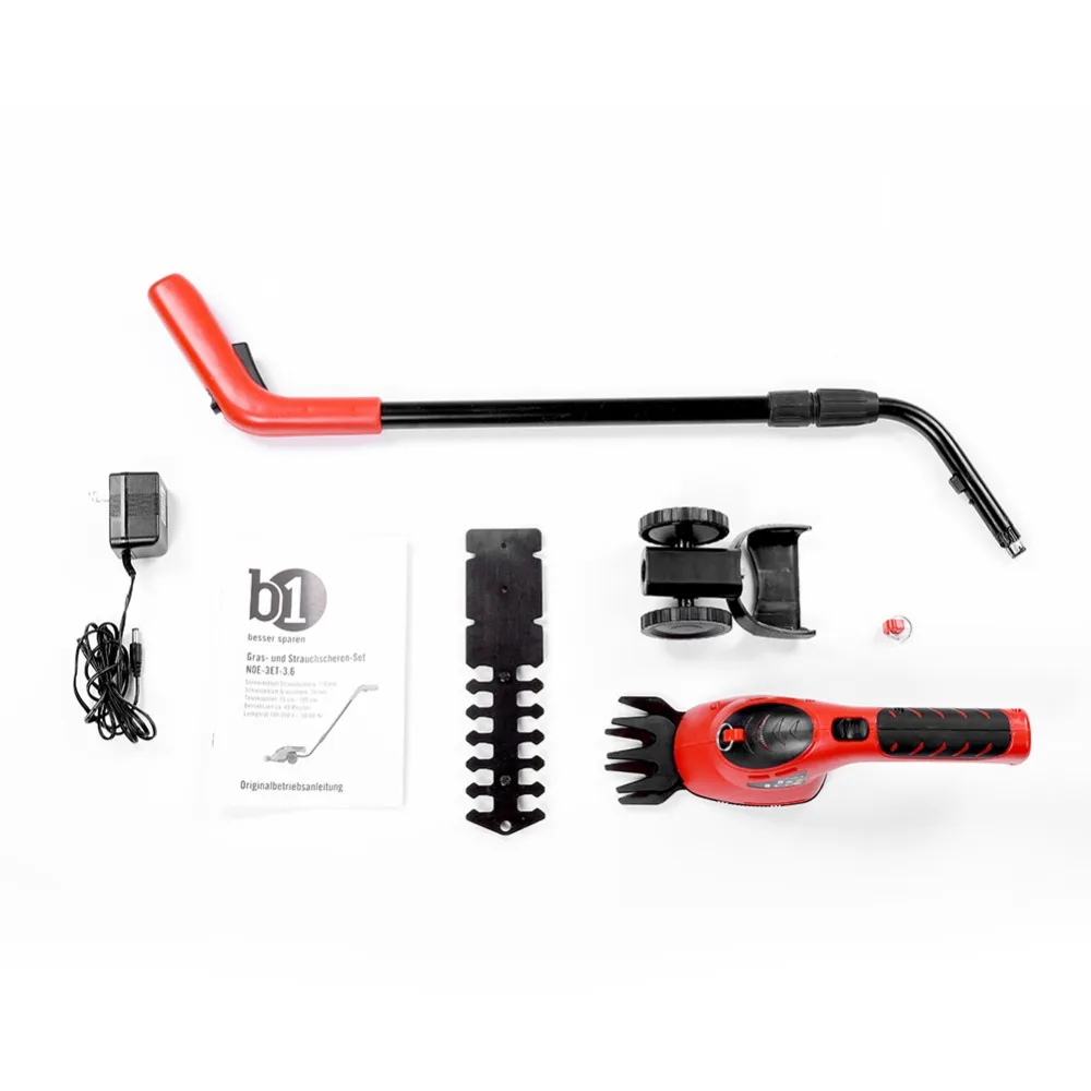 

Electric hedge trimmer grass cutter garden tools 3.6V 3 in 1 lithium ion cordless multi-purpose grass shears electric hedge trim