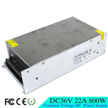 

DC Power Supply 36V 22A 800W Switching Power Driver Transformer AC110V 220V TO DC36V SMPS for LED Light CNC Stepper