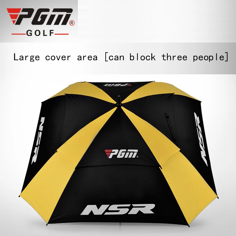 PGM Authentic Men Lady Golf Umbrellas Large Umbrella Against Typhoongrade Fiberglass Straight
