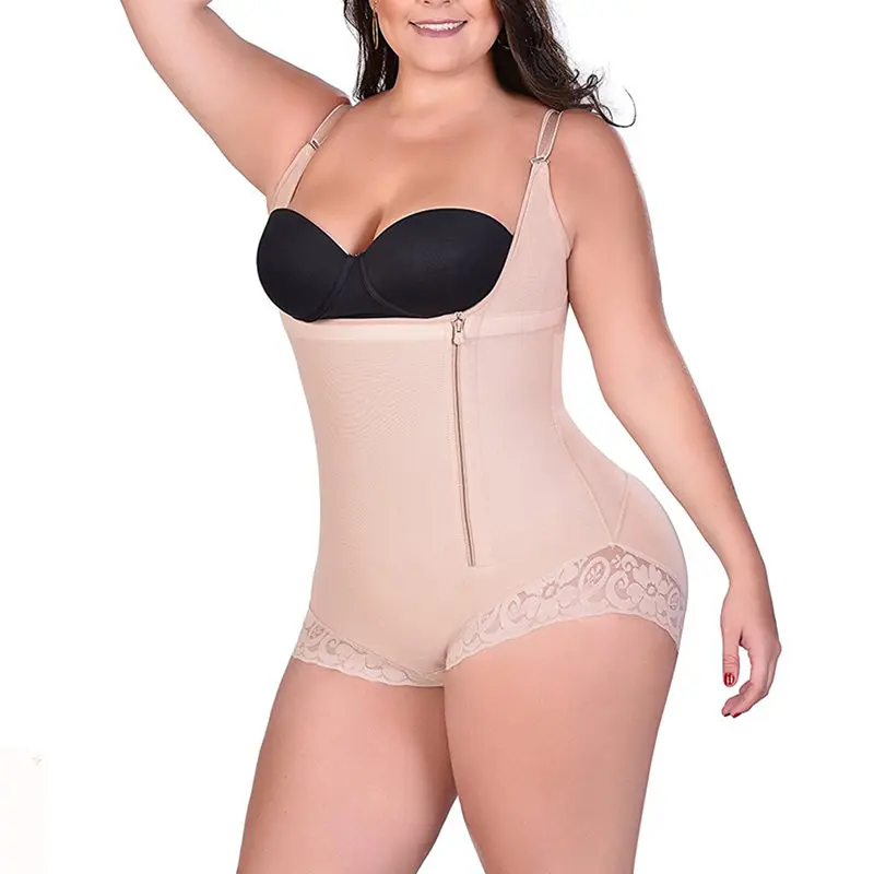 Women Plus Size bodysuit shapewear waist trainer