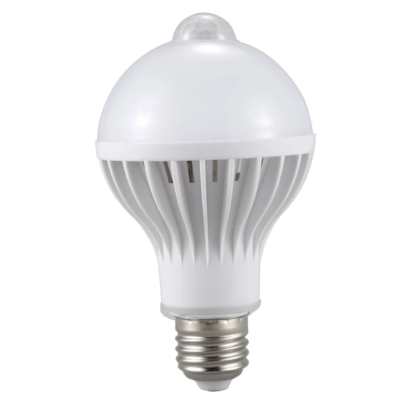 

E27 Led Bulb Light Motion Sensor Light LED PIR Motion Sensor Lamp Globe Bulb Light Lamp, 7W