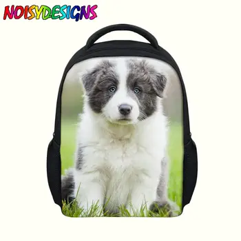 

Children 3D Cute Border Collie Pattern Design School Backpacks Toddler Kids School Bags Kindergarten Animals Bagpack Bag Bolsa