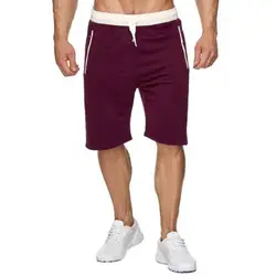 Мужская короткая летняя спортивная одежда мужские s шорты мужские плюс большие размеры solid однотонная повседневная короткая мужская