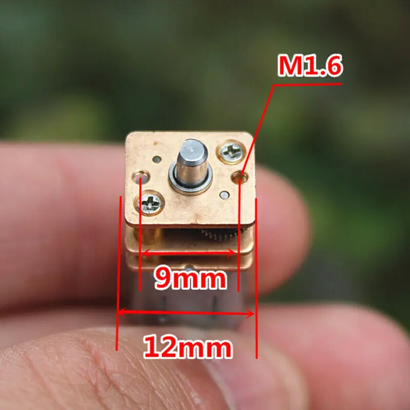 DC 3V 6V 5V 40RPM медленная скорость мини N20 редукторный двигатель микро полностью