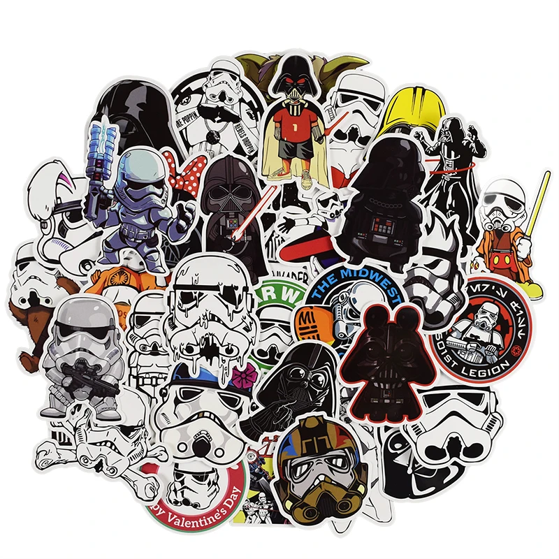 50 Pcs Anime  Sticker  for Laptop  Luggage Bags Car Styling 