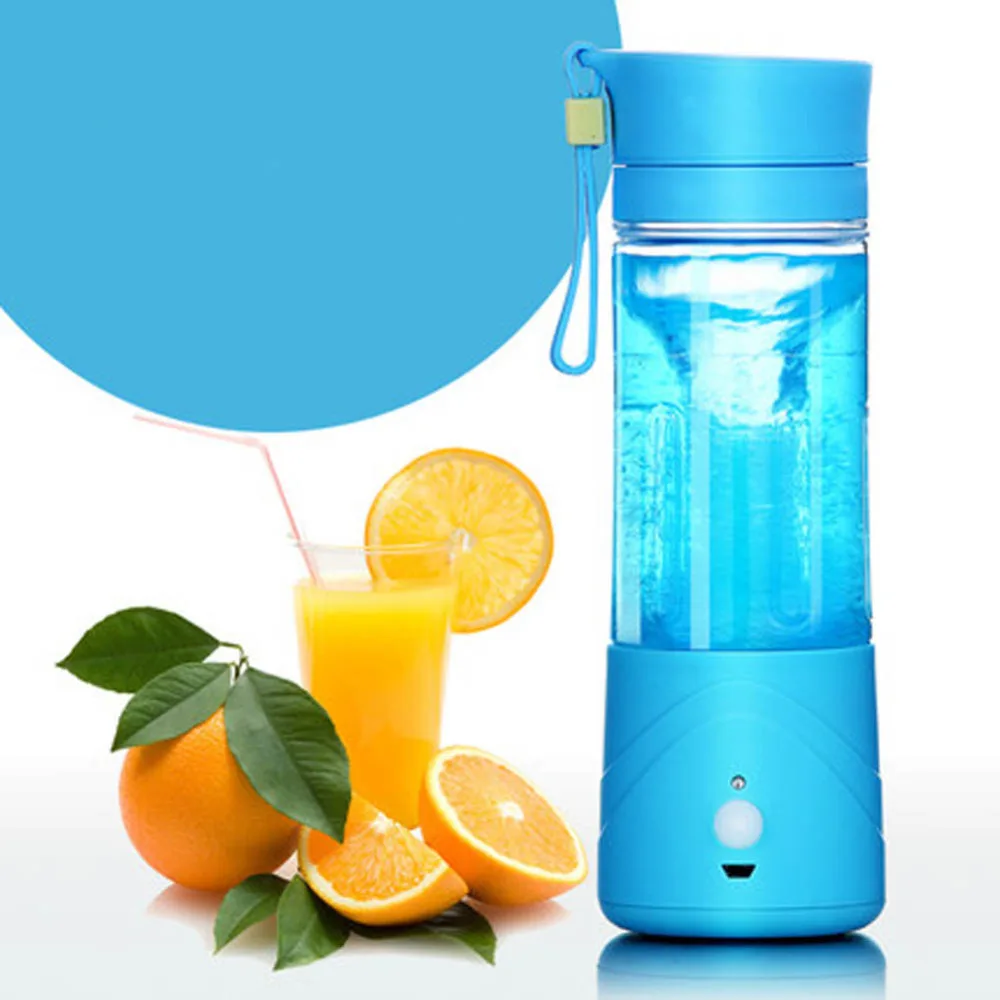  New Mini Portable Rechargeable USB Electric Fruit Juicer Smoothie Maker Blender Fruit Squeezers Fruit Vegetable Tools 