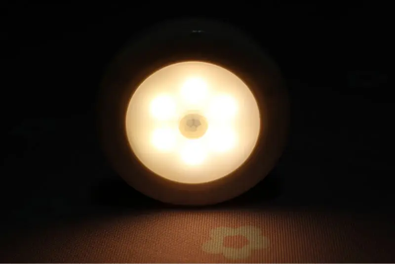 Luzes da Noite 6 pçs/set pir motion sensor Modelo Número : 009r