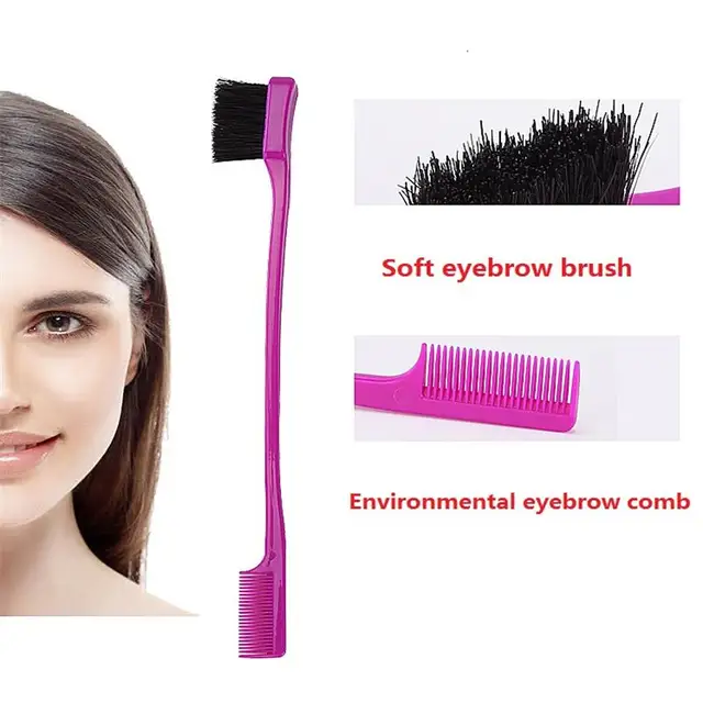 Best Offers 1Pc Double Head Eyelash Eyebrow Makeup Brushes Tools Soft 2 In1 Brush Comb Professional Eye Makeup Tool Cosmetic Accessories Best Offers 1Pc Double Head Eyelash Eyebrow Makeup Brushes Tools Soft 2 In1 Brush Comb Professional Eye Makeup Tool Cosmetic Accessories