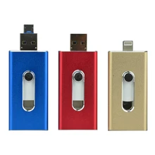 Usb Flash Drive For iPhone 7/7plus/6/6s Plus/5s/5/Ipad Pen drive Pendrive 8GB 16GB 32GB 64GB Disk Memory Stick Micro Mobile OTG