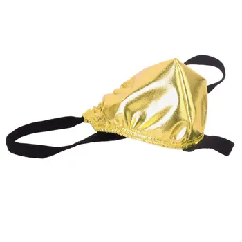

Sexy Men's Fashion Spandex Underwear Thong Bikini T-back -Golden