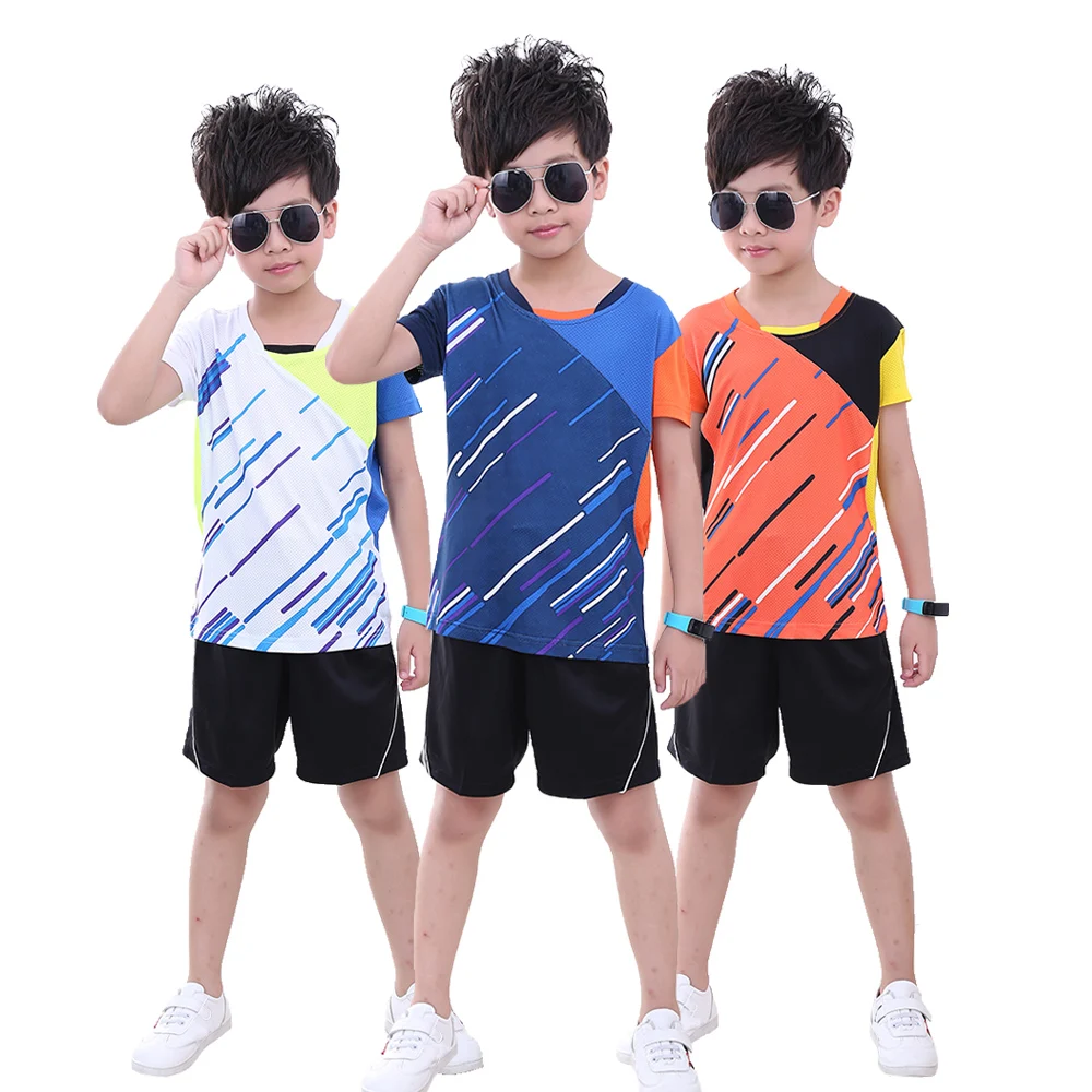Adsmoney Children short sleeved tennis shirt suits Children tennis suit