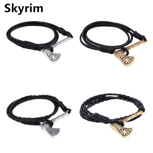 Skyrim Viking Thor Martelo Machado Charme Eslavo Sigil Wicca Talismã