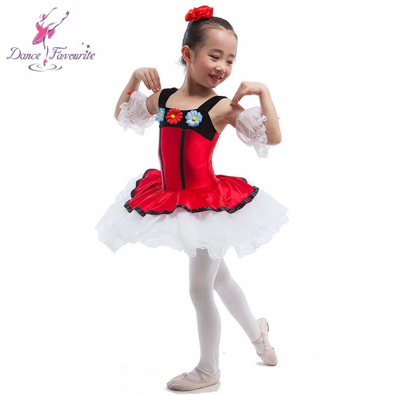 Red Tutu Only Dance Costume Accessory Christmas Ballet Child Sizes 