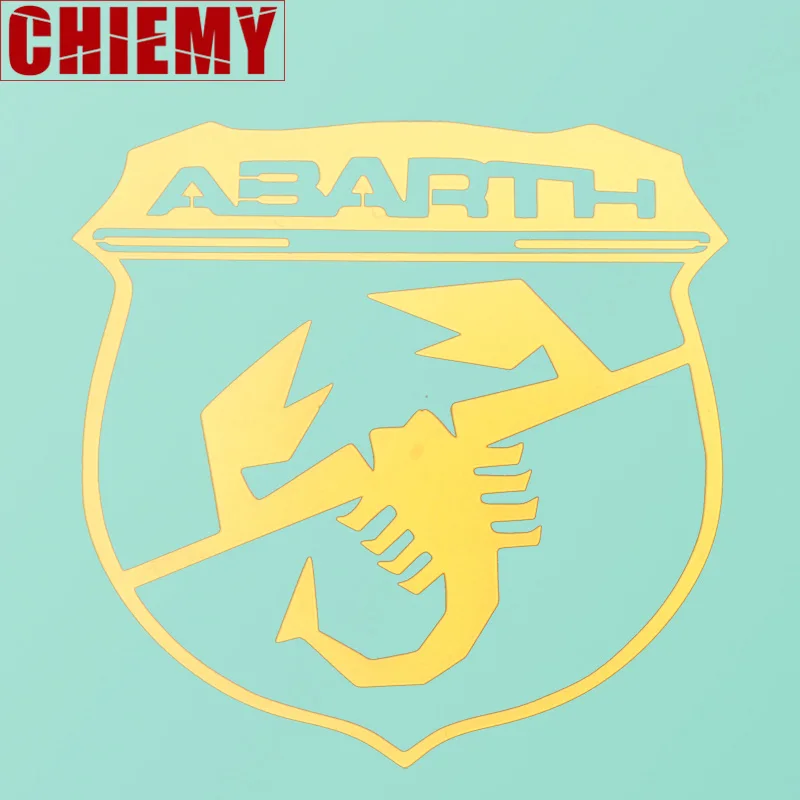 

3D Metal Italy Abarth Scorpion nickel Car Stickers Badge Decal Emblem For Fiat Viaggio Abarth Punto 124 125 500 Car Styling