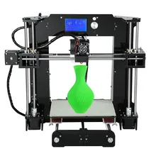 Оптовая продажа Анет A6 3D-принтеры RepRap Prusa i3 рабочего DIY 3D-принтеры комплект с 12864LCD Экран и нити