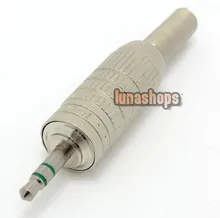 Canare 3.5mm Stereo Male F-12 Male DIY Soldering Adapter Plug