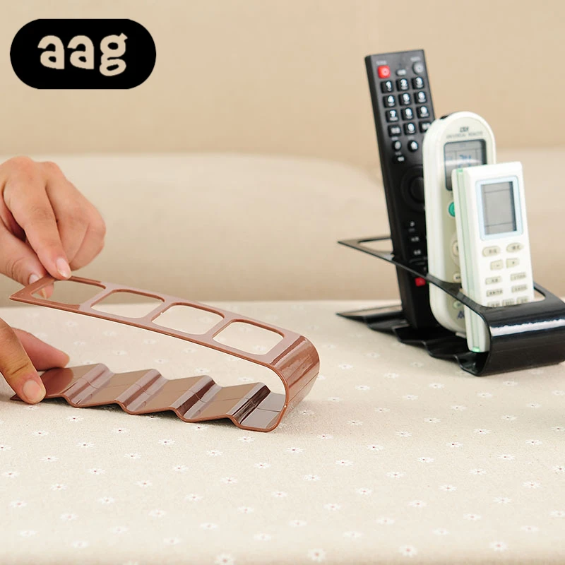  AAG TV/DVD Step Remote Control Storage Holder Portable 4 Frame Mobile Phone Holder Stand Organizer