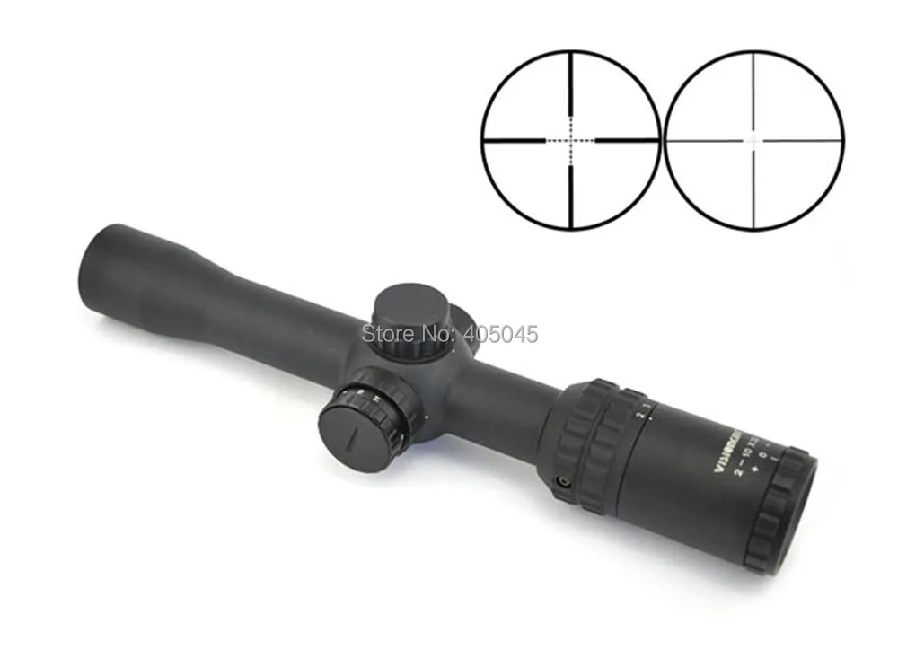 Visionking 2-10x32 Wide Angle Riflescope First Focal Plane Target Shotting Tactical Rifle Scope Mil-Dot Riflescope Hunting AR15