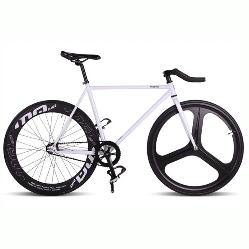 Велосипед fixie из магниевого сплава с 3 спицами фиксированный велосипед 700C * 23 70 мм