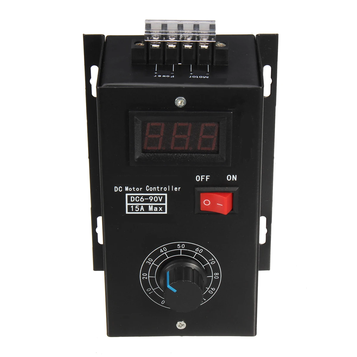 

DC 6-90V 15A DC Motor Controller Regulator Speed Controller PLC Governor