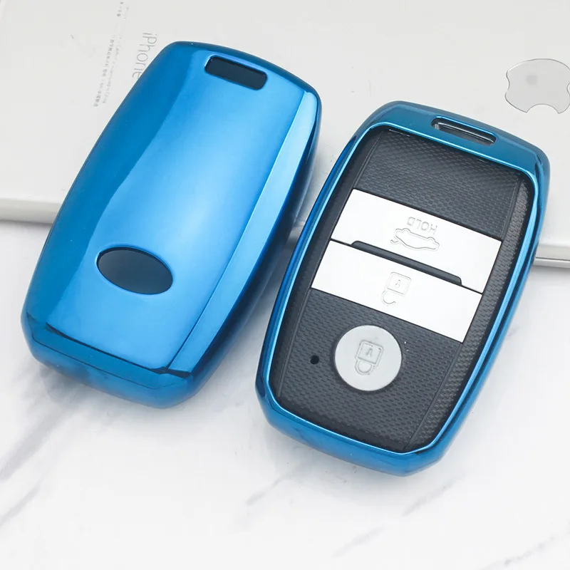 

TPU Car Key Cover Case For Kia Rio 3 K2 Ceed Cerato K3 Sportage 4 Picanto K5 Optima Sorento Forte Stinger Key Ring