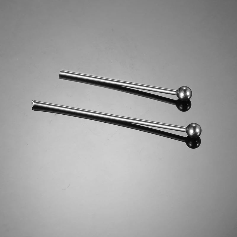 

100PCs Stainless Steel Ball Head Pin 0.7mm Pins For Jewelry Making DIY Jewelry Findings Components 18/25mm Pin Back