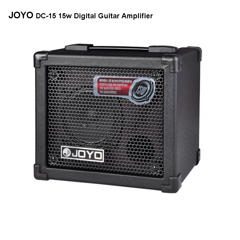JOYO DC-15 15W Electric Guitar Amplifier Multi Effects Speaker Stereo Sound Digital Volume Tone Control Amp Guitarra Accessories JOYO DC-15 15W Electric Guitar Amplifier Multi Effects Speaker Stereo Sound Digital Volume Tone Control Amp Guitarra Accessories