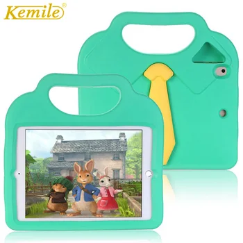 

Kids Case For iPad 2018 9.7,Kemile EVA Drop resistance Shockproof Stand Cover For iPad 2018/2017 9.7 A1893 A1954 A1822A1823 Case