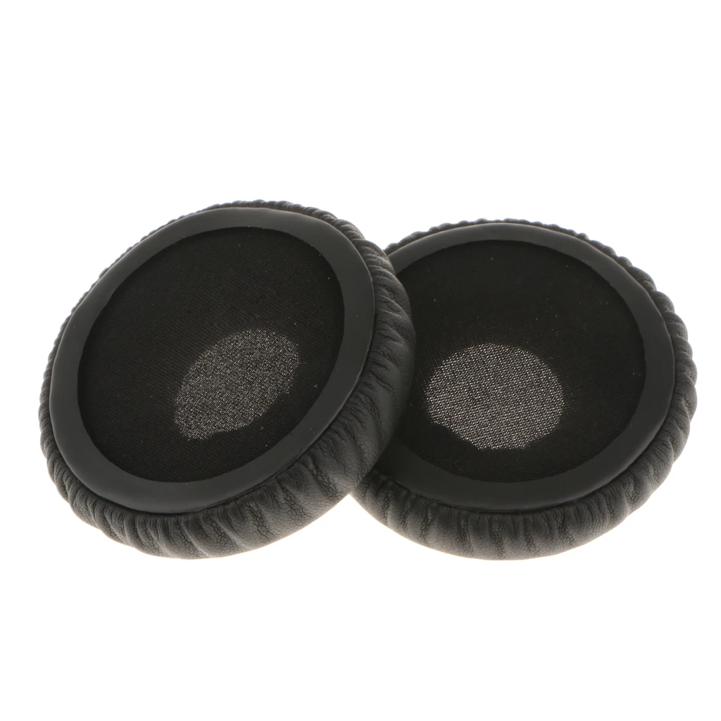 4Pieces Replacement Ear Pads Cushions for JBL Synchros E40 E40BT Headphones Headset Black+White