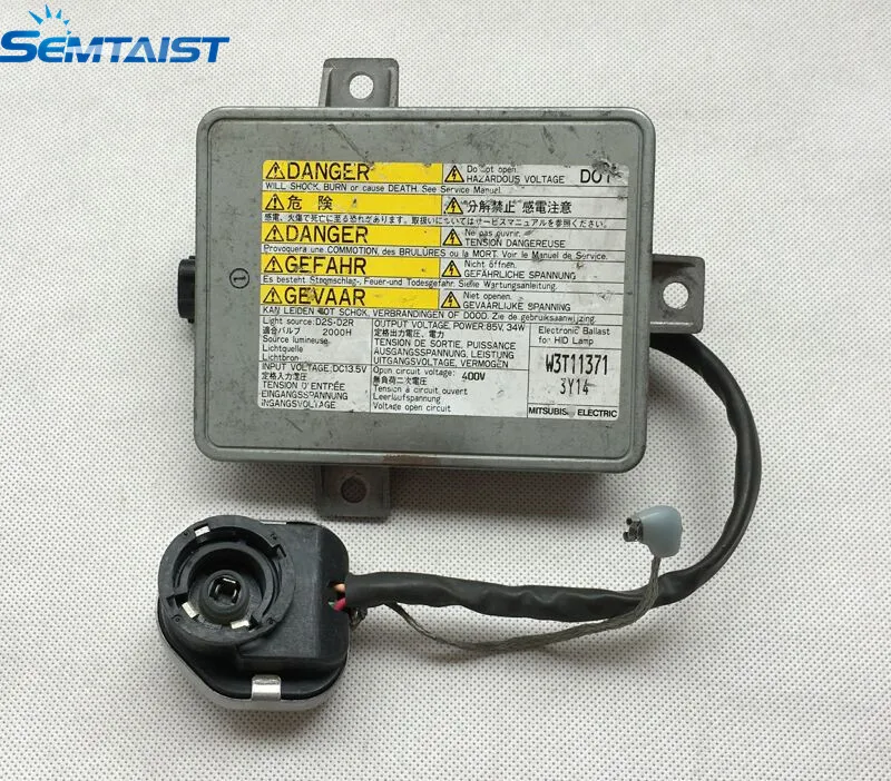 

SEMTAIST OEM ballast D2S D2R ballast W3T11371 with igniter Head Light HID xenon D2S (used) free shipping post