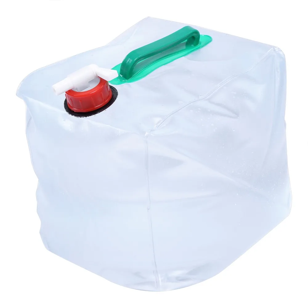10L/20L Durable PVC Large Collapsible Drinking Water Bag Foldable Water