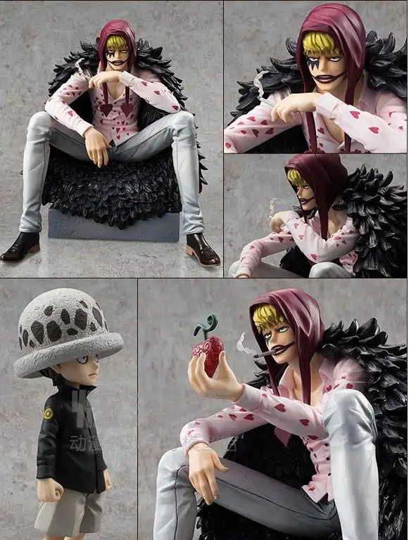 One Piece Corazon Law Action Figures Pvc 180mm Devil Fruit Anime One Piece Collectible Model Toy Model Toy Action Figure Pvcaction Figure Aliexpress